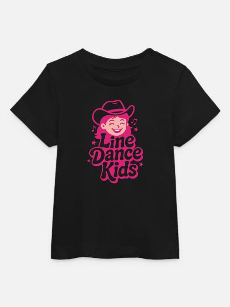 Line Dance Kids Western Motiv - Baby Organic T-Shirt Baby Creator von Stanley/Stella - Schwarz