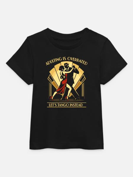 Tango Argentino Standardtanz Geschenk - Baby Organic T-Shirt Baby Creator von Stanley/Stella - Schwarz