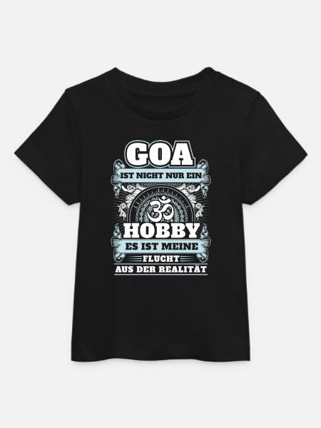 Goa - Nicht nur Hobby - Baby Organic T-Shirt Baby Creator von Stanley/Stella - Schwarz