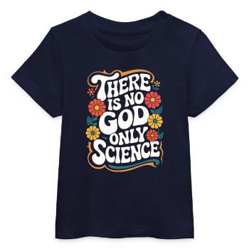 Atheismus Atheist Anti-Religion Agnostiker - Baby Organic T-Shirt Baby Creator von Stanley/Stella - Navy - Vorne