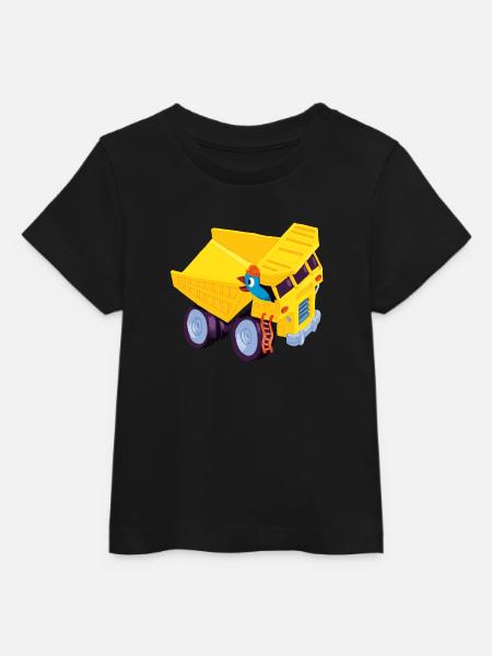 BirdoBagger - Baby Organic T-Shirt Baby Creator von Stanley/Stella - Schwarz