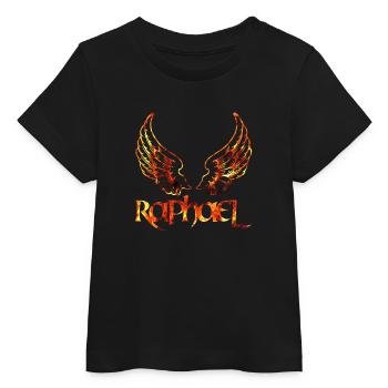 archangel raphael fire - Baby Organic T-shirt by Stanley/Stella - black - Front