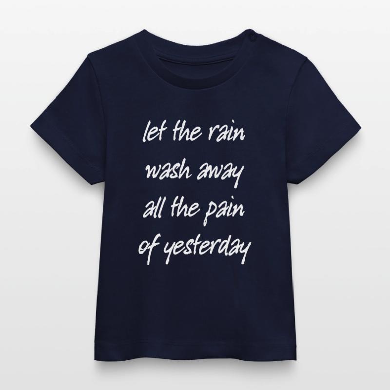 Que la pluie s’évanouisse... T-shirt bébé bio Stanley/Stella
