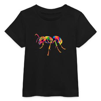Ameise Waldameise Feuerameise Insekt Süße Ameisen - Baby Organic T-Shirt Baby Creator von Stanley/Stella - Schwarz - Vorne