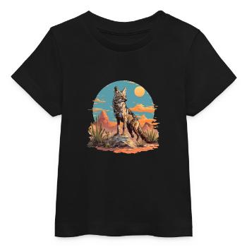 Jackals Jackal - Baby Organic T-shirt by Stanley/Stella - black - Front