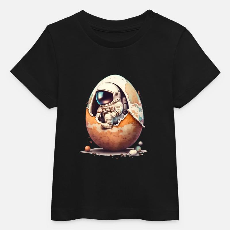 Easter Easter Bunny Easter Eve Easter Sunday Easter Egg Spring - Baby Organic T-shirt by Stanley/Stella - black