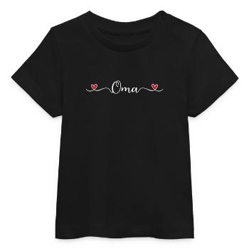 Oma - Baby Organic T-Shirt Baby Creator von Stanley/Stella - Schwarz - Vorne