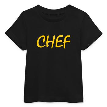 Chef - Baby Organic T-shirt by Stanley/Stella - black - Front