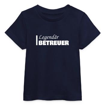 Gardien - T-shirt bébé bio Stanley/Stella - marine - Devant