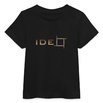 Idée - idée - T-shirt bébé bio Stanley/Stella - noir - Devant