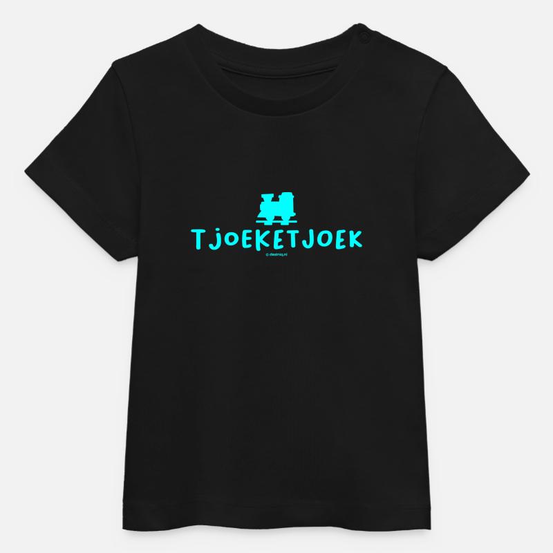 Tyuketyuk - T-shirt bébé bio Stanley/Stella - noir