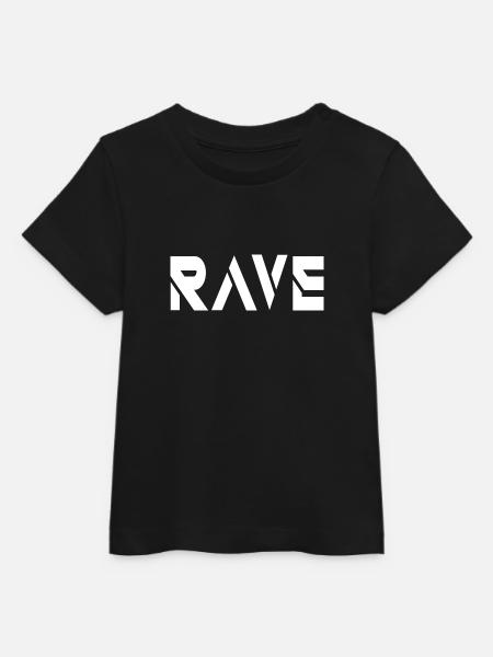 rave - Baby Organic T-shirt by Stanley/Stella - black
