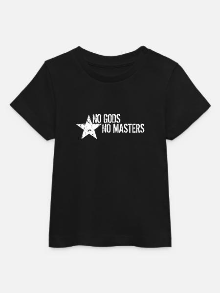 No Gods No Masters - Baby Organic T-Shirt Baby Creator von Stanley/Stella - Schwarz
