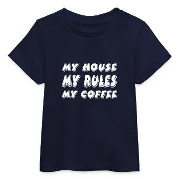 House - Baby Organic T-shirt by Stanley/Stella - navy - Front