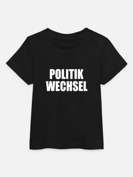 politikwechsel - Baby Organic T-Shirt Baby Creator von Stanley/Stella - Schwarz