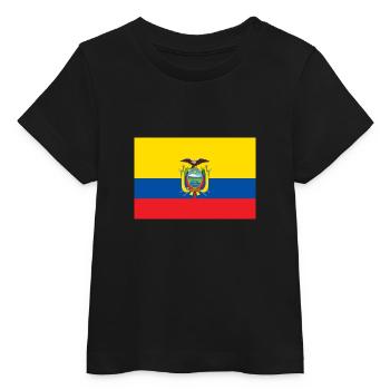 Équateur - T-shirt bébé bio Stanley/Stella - noir - Devant