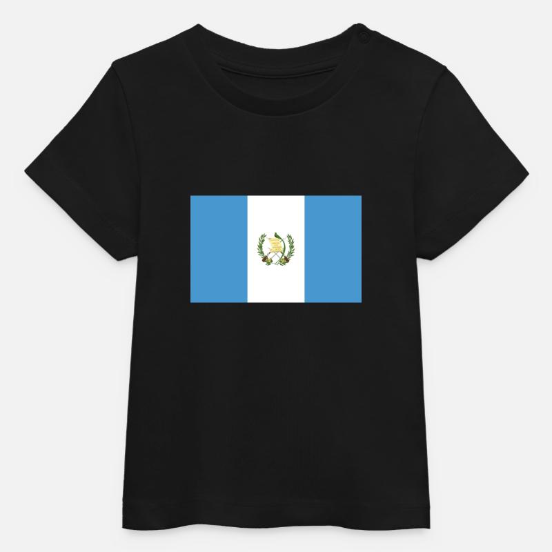 Guatemala - Baby Organic T-shirt by Stanley/Stella - black