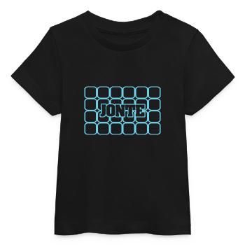 Jonte comme nom d’homme - T-shirt bébé bio Stanley/Stella - noir - Devant