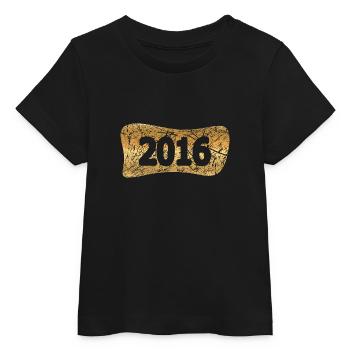 Lingots d’or 2016 - T-shirt bébé bio Stanley/Stella - noir - Devant
