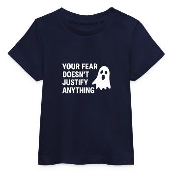 Your Fear - Baby Organic T-Shirt Baby Creator von Stanley/Stella - Navy - Vorne