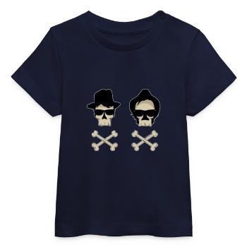 blues brothers - Baby Organic T-shirt by Stanley/Stella - navy - Front