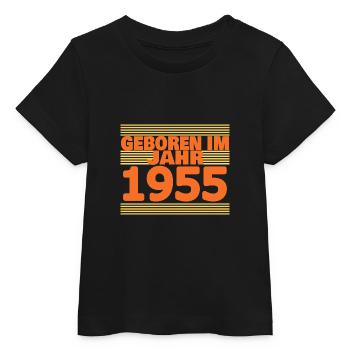 1955 - Baby Organic T-Shirt Baby Creator von Stanley/Stella - Schwarz - Vorne
