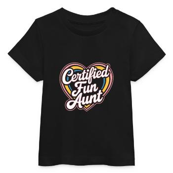 Tante - T-shirt bébé bio Stanley/Stella - noir - Devant
