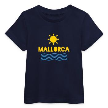 Mallorca Souvenir - Baby Organic T-Shirt Baby Creator von Stanley/Stella - Navy - Vorne