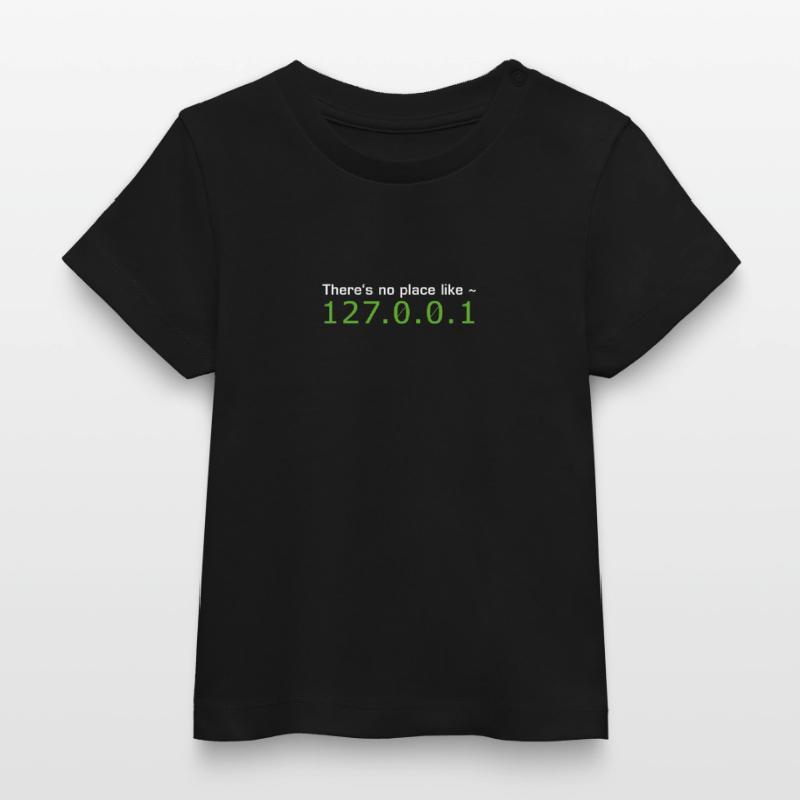 theres no place like home Code programmieren Admin Baby Organic T-Shirt Baby Creator von Stanley/Stella