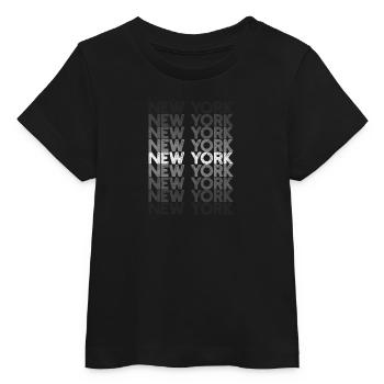 New York - Baby Organic T-shirt by Stanley/Stella - black - Front