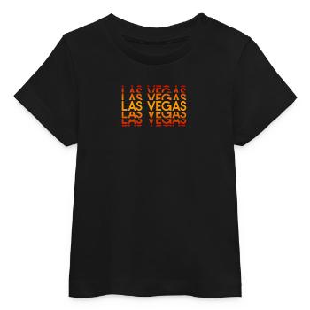 Disposition néon de Las Vegas - T-shirt bébé bio Stanley/Stella - noir - Devant