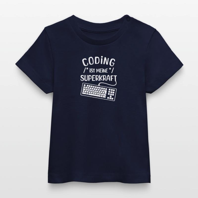 Instruction de script de code Développeur Computergeek T-shirt bébé bio Stanley/Stella