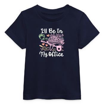 Garten Gartenarbeit - Baby Organic T-Shirt Baby Creator von Stanley/Stella - Navy - Vorne