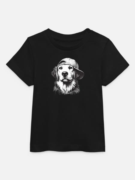 Hund - Baby Organic T-Shirt Baby Creator von Stanley/Stella - Schwarz