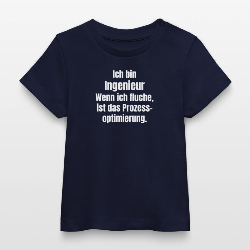 Engineer Saying Process Optimization Baby Organic T-shirt by Stanley/Stella