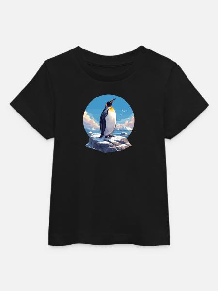 Pinguine Pinguin - Baby Organic T-Shirt Baby Creator von Stanley/Stella - Schwarz