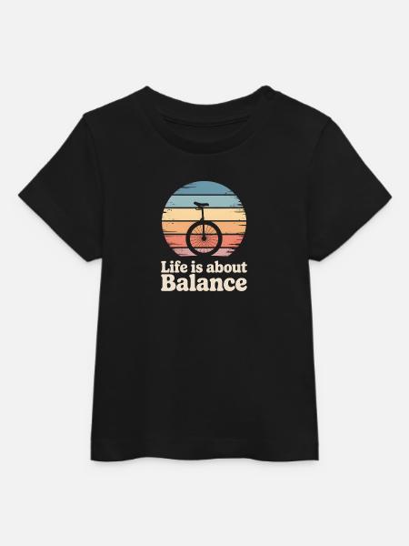 Einrad - Baby Organic T-Shirt Baby Creator von Stanley/Stella - Schwarz