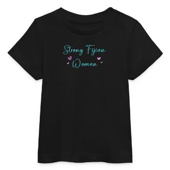 Fiji Fiji Fiji Fiji Fidschi Fidschi Fidschi - Baby Organic T-Shirt Baby Creator von Stanley/Stella - Schwarz - Vorne