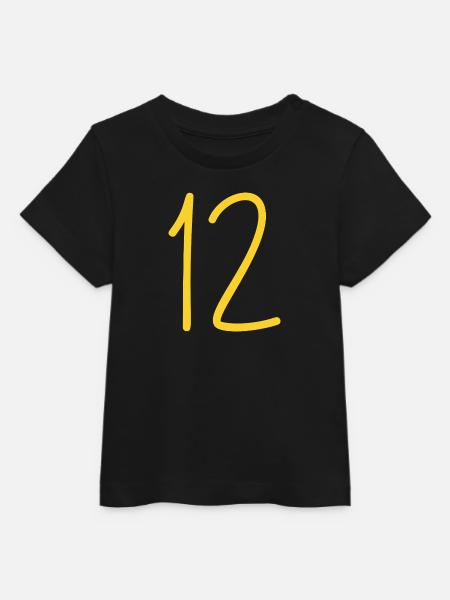 12 - Baby Organic T-Shirt Baby Creator von Stanley/Stella - Schwarz