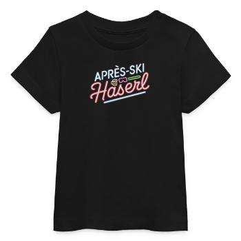 Apres Ski Haserl Hüttengaudi Skifahrerin Skihaserl - Baby Organic T-Shirt Baby Creator von Stanley/Stella - Schwarz - Vorne