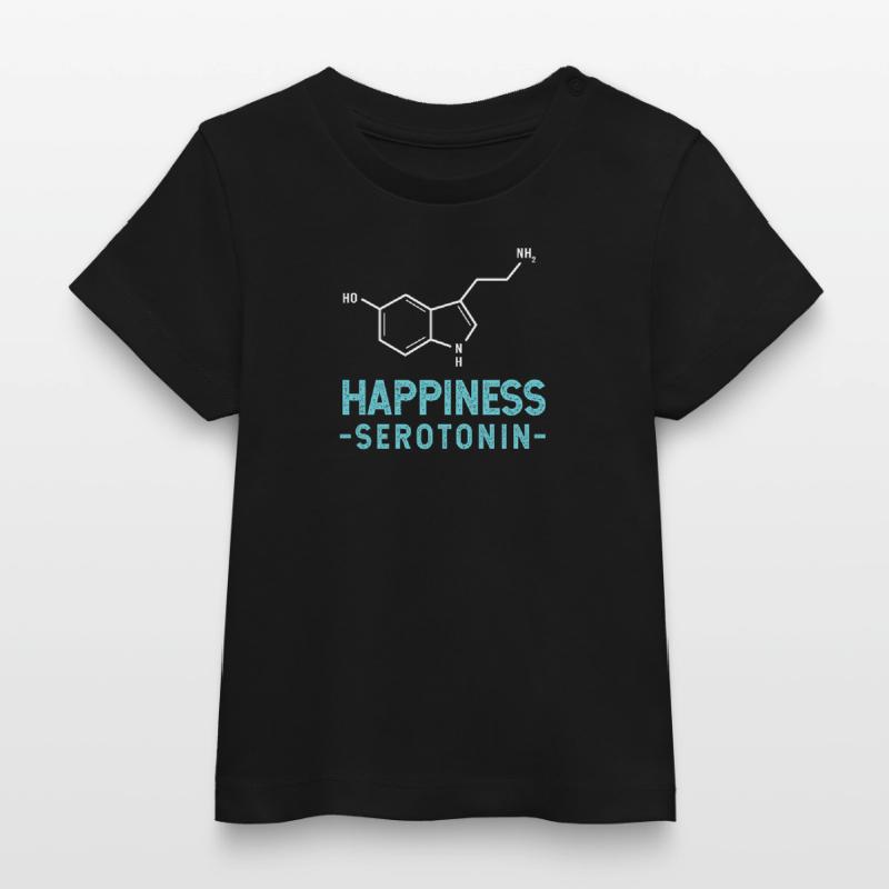 Chemistry Science Physics Laboratory Structural Formula Baby Organic T-shirt by Stanley/Stella
