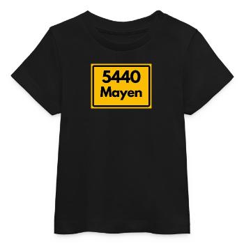 ALTE POSTLEITZAHL PLZ RETRO 5440 MAYEN - Baby Organic T-Shirt Baby Creator von Stanley/Stella - Schwarz - Vorne