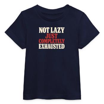 Ausgebrannter Millennial, Müder Erwachsener, - Baby Organic T-Shirt Baby Creator von Stanley/Stella - Navy - Vorne