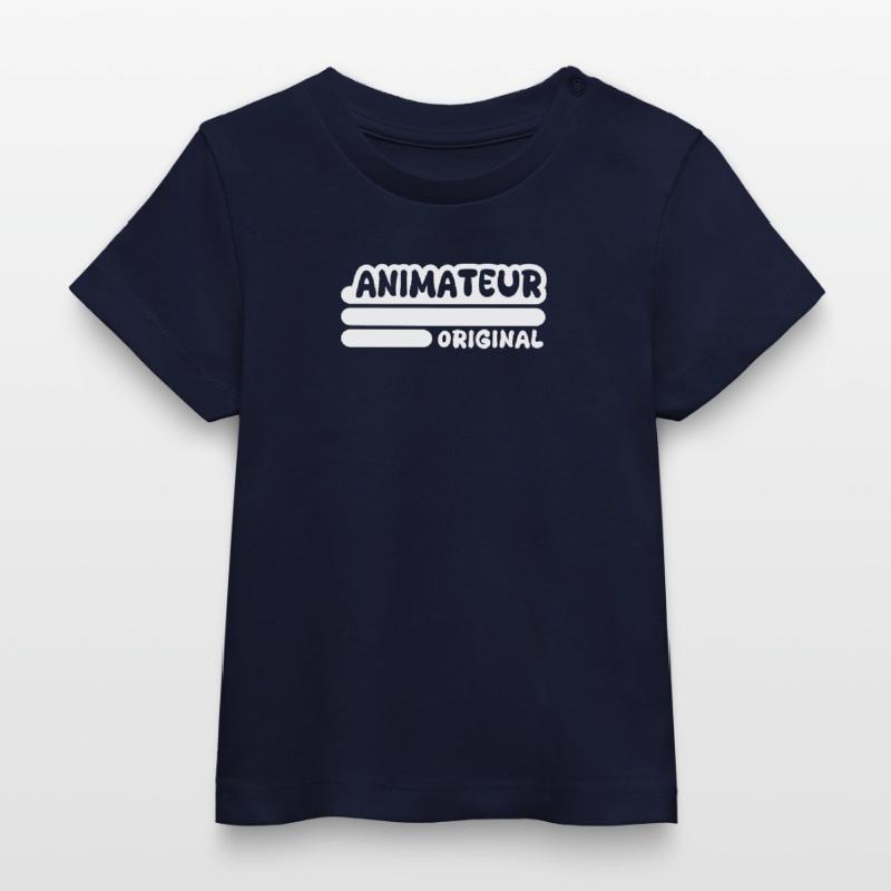 Beruf Animateur Baby Organic T-Shirt Baby Creator von Stanley/Stella