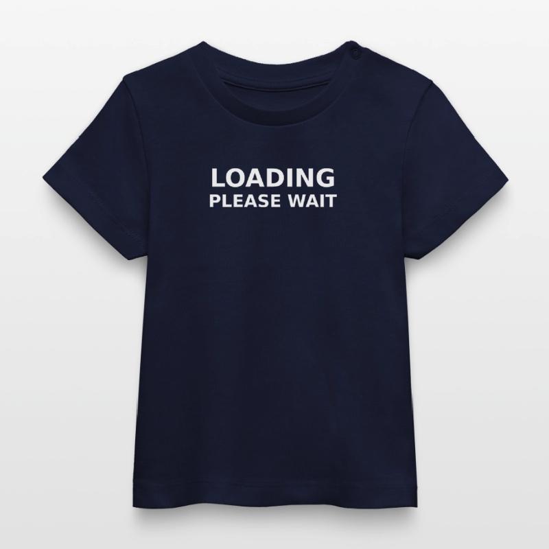LOADING – PLEASE WAIT Baby Organic T-shirt by Stanley/Stella