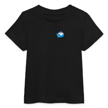 Kawaii Cruise Ship Pocket - Baby Organic T-shirt by Stanley/Stella - black - Front