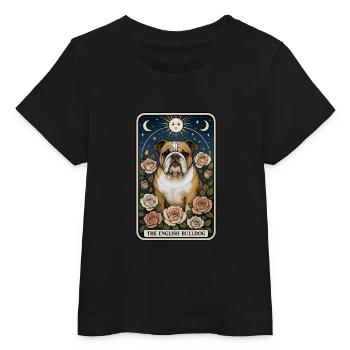 Englische Bulldogge - Baby Organic T-Shirt Baby Creator von Stanley/Stella - Schwarz - Vorne
