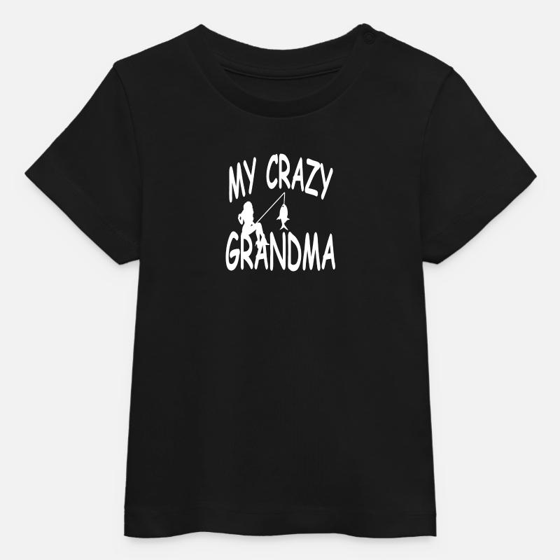 Pêche - T-shirt bébé bio Stanley/Stella - noir