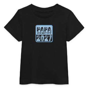 2027 - Baby Organic T-shirt by Stanley/Stella - black - Front