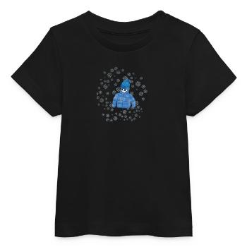 Viel zu kaltes Skelett - Baby Organic T-Shirt Baby Creator von Stanley/Stella - Schwarz - Vorne